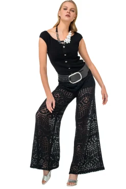 Caroline Biss Pulls*1242-10 / Aansluitende Geklede Top Met Stretch