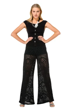 Caroline Biss Pulls*1242-10 / Aansluitende Geklede Top Met Stretch