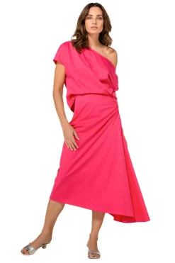 Caroline Biss Tops*1668-74 / Asymmetrische Comfortabele Top In Katoen