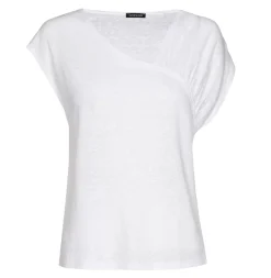 Caroline Biss Tops*3972-90 / Asymmetrische Top In Linen
