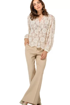 Caroline Biss Broeken*1532-33 / Citylook Broek, Recht Been, Normal Waist