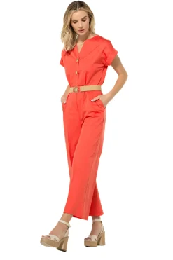 Caroline Biss Broeken*3567-56 / Comfortabele 7/8 Jumspsuit