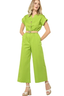 Caroline Biss Broeken*3567-60 / Comfortabele 7/8 Jumspsuit