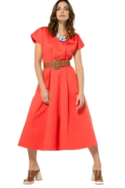 Caroline Biss Jurken*3167-56 / Comfortabele City Jurk
