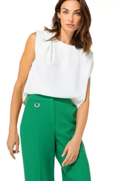 Caroline Biss Broeken*1523-62 / Comfortabele Citylook Broek, Recht Been, Normal Waist