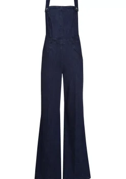 Caroline Biss Broeken*1514-23 / Comfortabele Overall In Jeans, Wijd Been