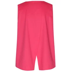 Caroline Biss Tops*3673-74 / Comfortabele Top Met Rugeffect