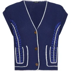Caroline Biss Pulls*1287-29 / Debardeur Pull In Katoen