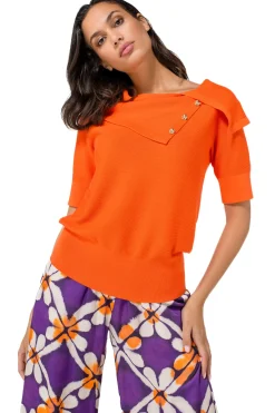 Caroline Biss Pulls*1245-54 / Elegante Fijn Gebreide Pull