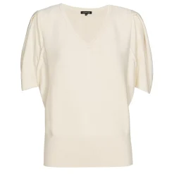 Caroline Biss Pulls*1247-34 / Fijn Gebreide Pull Met Mouweffect