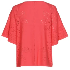 Caroline Biss Pulls*1249-72 / Fijn Gebreide Pull Met Bloemeffect