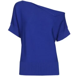 Caroline Biss Pulls*1246-26 / Fijn Gebreide Top Met Schoudereffect