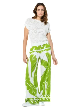 Caroline Biss Pulls*3215-91 / Half Doorzichtige Gebreide Pull
