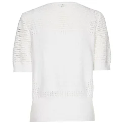 Caroline Biss Pulls*3212-90 / Half Doorzichtige Gebreide Pull