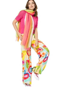 Caroline Biss Pulls*3212-71 / Half Doorzichtige Gebreide Pull