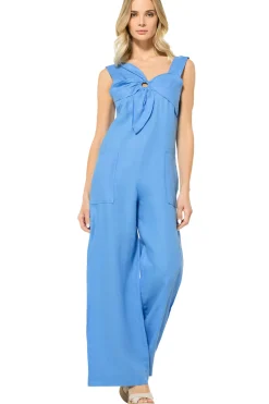 Caroline Biss Broeken*3570-24 / Jumpsuit In Linnen