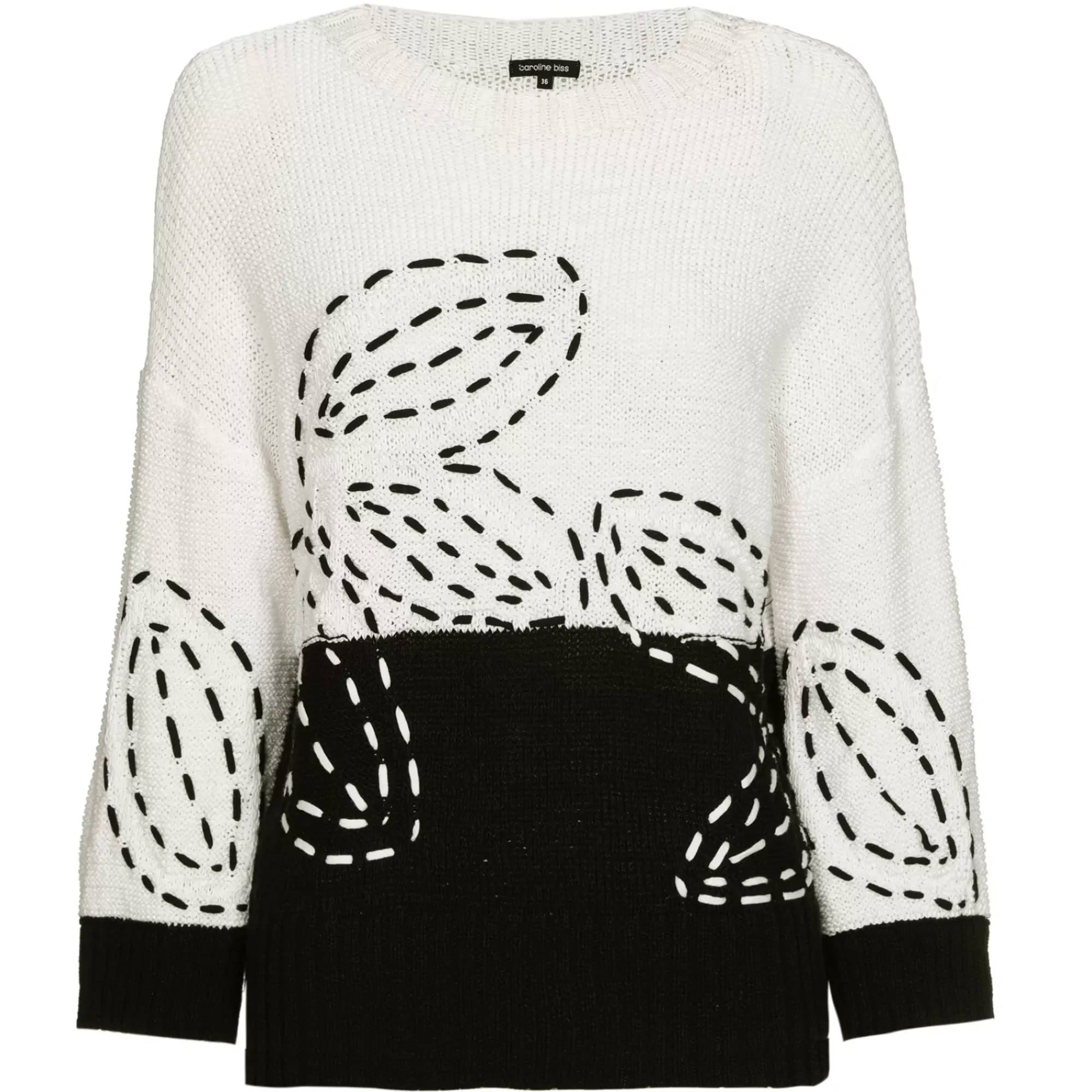 Caroline Biss Pulls*1298-19 / Katoenen Pull Bicolor