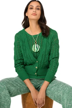 Caroline Biss Pulls*1224-62 / Korte Cardigan In Katoen