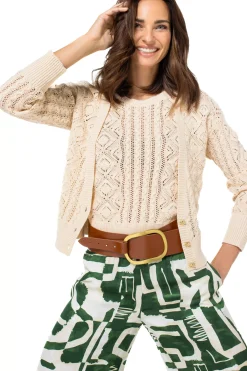 Caroline Biss Pulls*1224-34 / Korte Cardigan In Katoen