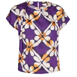 Caroline Biss Tops*1600-45 / Korte Rechte Soepelvallende Top
