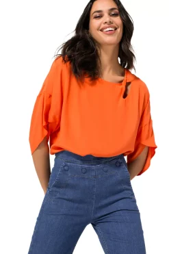 Caroline Biss Tops*1617-53 / Korte Soepelvallende Top
