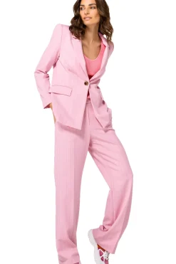Caroline Biss Vesten*1854-71 / Licht Aansluitende Comfortabele Citylook Blazer