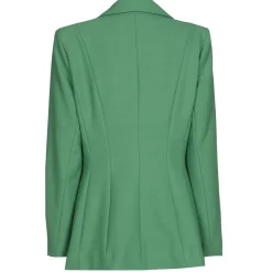 Caroline Biss Vesten*1823-62 / Licht Aansluitende Comfortabele Lange Citylook Blazer