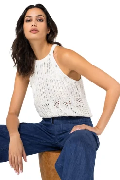 Caroline Biss Pulls*1232-91 / Los Gebreide Pull Met Afneembare Mouwen