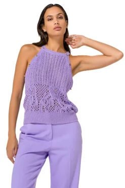 Caroline Biss Pulls*1232-46 / Los Gebreide Pull Met Afneembare Mouwen