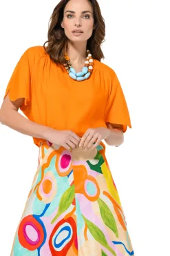 Caroline Biss Tops*3670-55 / Losvallende Top