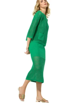 Caroline Biss Rokken*3714-61 / Midi Rok In Breigoed