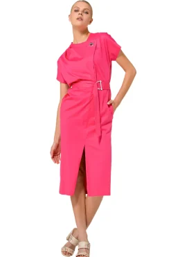 Caroline Biss Jurken*1169-74 / Rechtvallende Jurk In Stretch