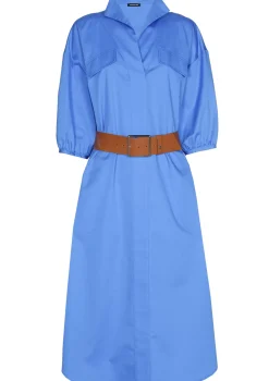 Caroline Biss Jurken*1177-27 / Rechtvallende Jurk In Stretch