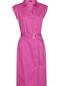 Caroline Biss Jurken*1176-73 / Rechtvallende Jurk Met Stretch