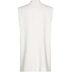 Caroline Biss Vesten*1830-91 / Rechtvallende Mouwloze Blazer Met Schoudereffect
