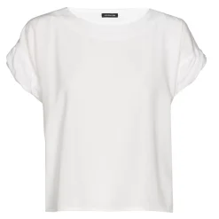 Caroline Biss Tops*1634-91 / Rechtvallende Top Met Mouweffect