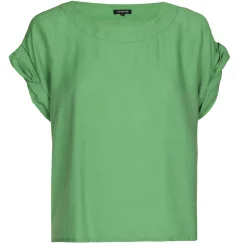 Caroline Biss Tops*1627-63 / Rechtvallende Top Met Mouweffect