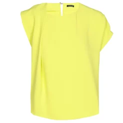 Caroline Biss Tops*1621-80 / Soepelvallende Asymmetrische Korte Top