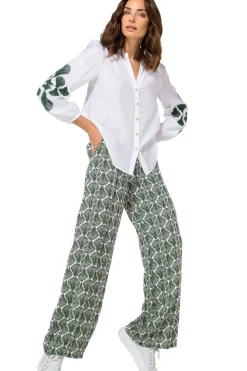 Caroline Biss Broeken*1590-69 / Soepelvallende Broek, Recht Been, Normal Waist