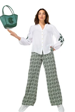 Caroline Biss Broeken*1590-69 / Soepelvallende Broek, Recht Been, Normal Waist