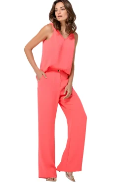 Caroline Biss Broeken*1521-72 / Soepelvallende Citylook Broek, Recht Been, Normal Waist