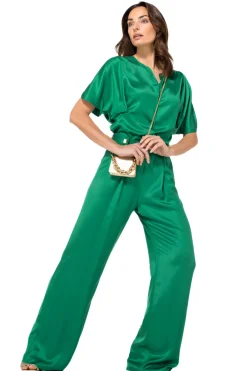 Caroline Biss Broeken*1527-62 / Soepelvallende Geklede Broek, Recht Been, Mid Waist