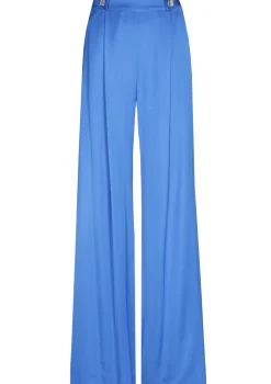 Caroline Biss Broeken*1527-27 / Soepelvallende Geklede Broek, Recht Been, Mid Waist
