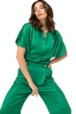Caroline Biss Tops*1629-62 / Soepelvallende Geklede Top