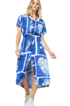 Caroline Biss Jurken*3165-29 / Soepelvallende Jurk
