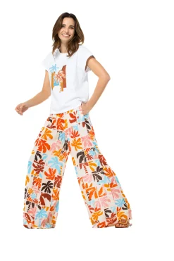 Caroline Biss Broeken*3569-89 / Soepelvallende Palazzo Broek, Normal Waist