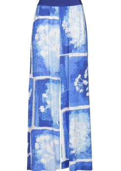 Caroline Biss Broeken*3564-29 / Soepelvallende Palazzo Broek, Normal Waist