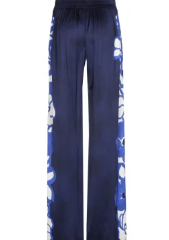Caroline Biss Broeken*1552-29 / Soepelvallende Shiny Broek, Recht Been, Normal Waist