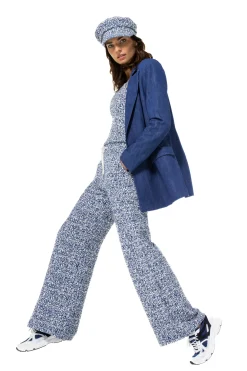 Caroline Biss Broeken*1557-29 / Sportieve Broek In Bouclette, Normal Waist