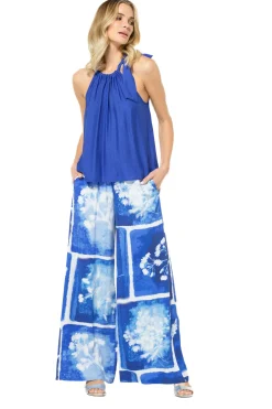 Caroline Biss Tops*3671-26 / Zomerse Losvallende Lange Top